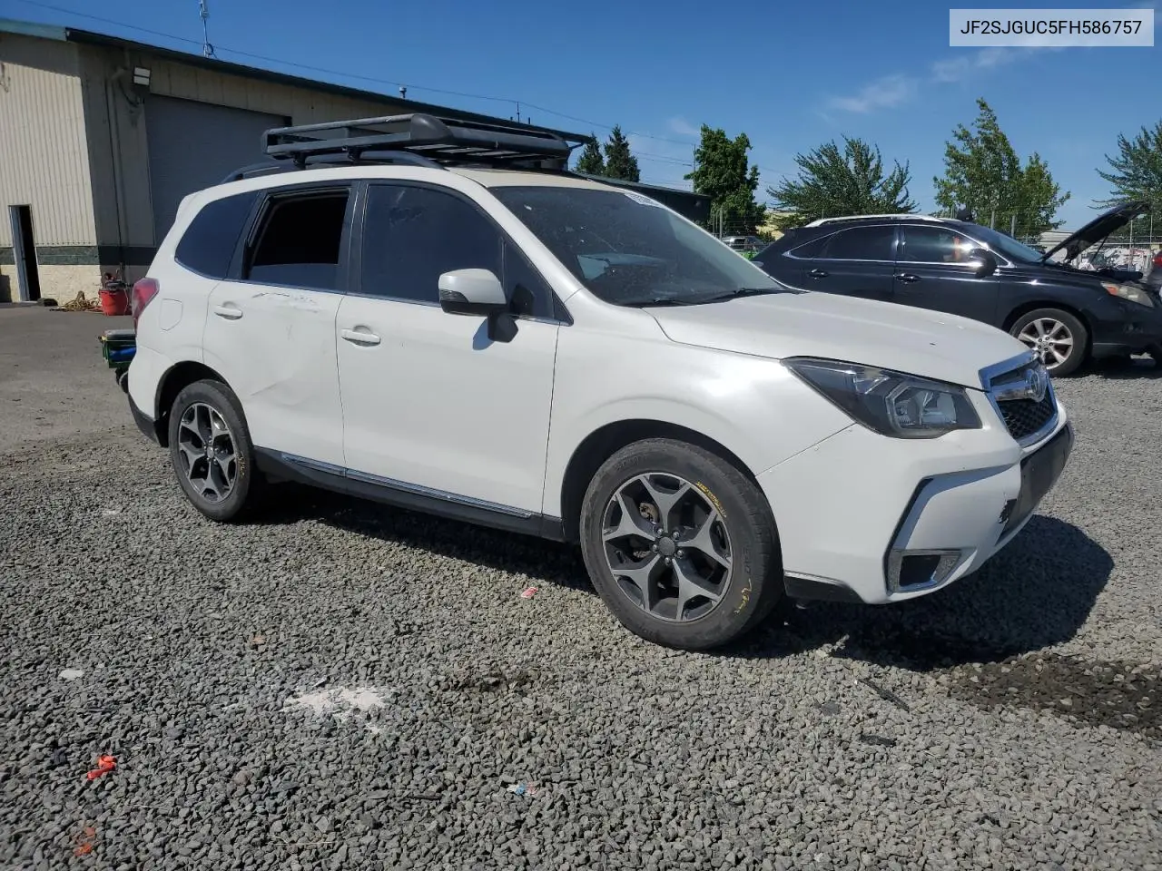 2015 Subaru Forester 2.0Xt Touring VIN: JF2SJGUC5FH586757 Lot: 62688865