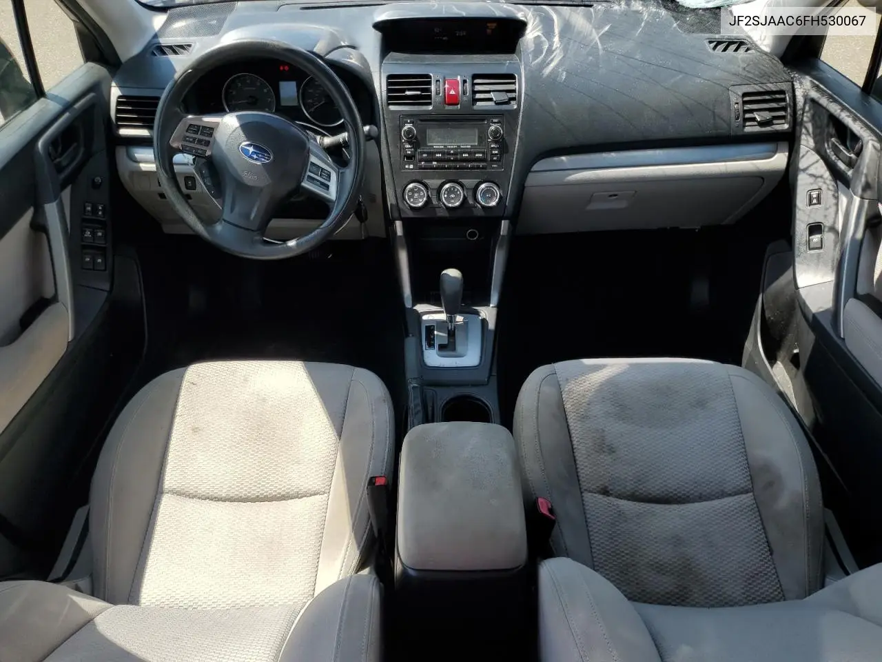2015 Subaru Forester 2.5I VIN: JF2SJAAC6FH530067 Lot: 62710995
