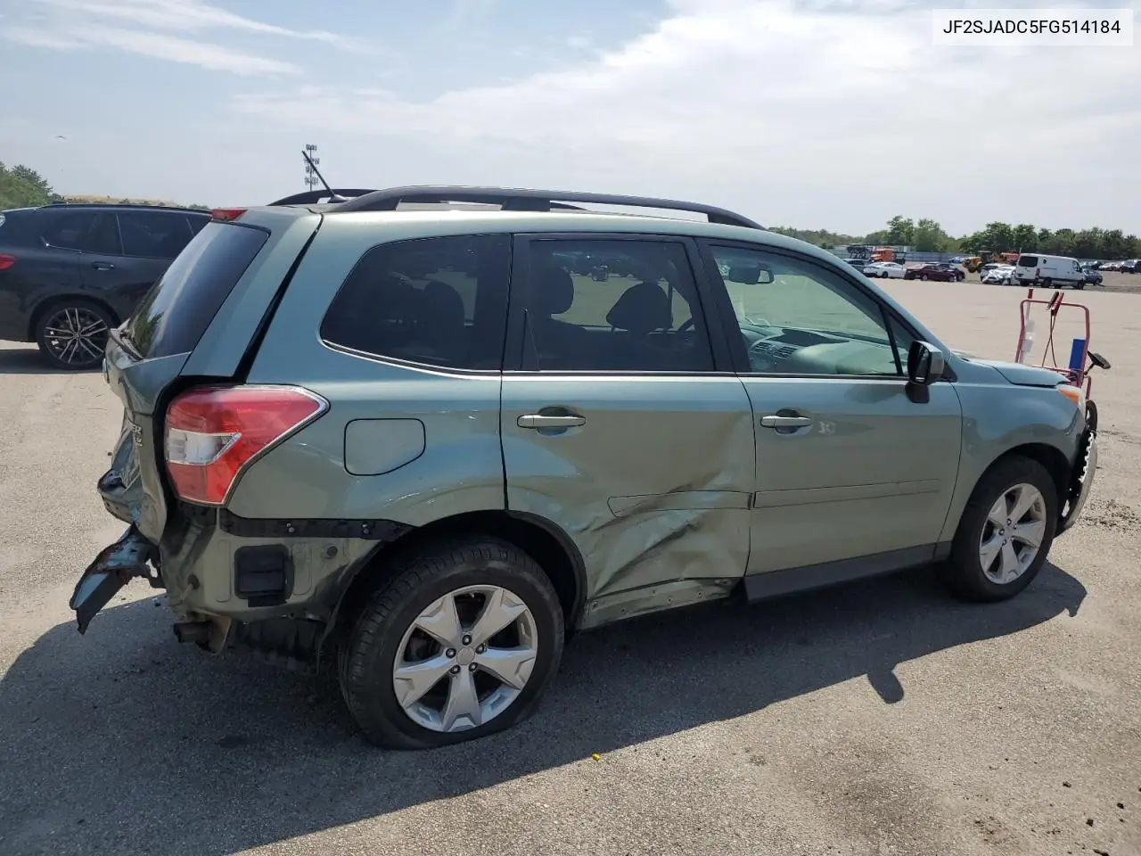 2015 Subaru Forester 2.5I Premium VIN: JF2SJADC5FG514184 Lot: 62753465