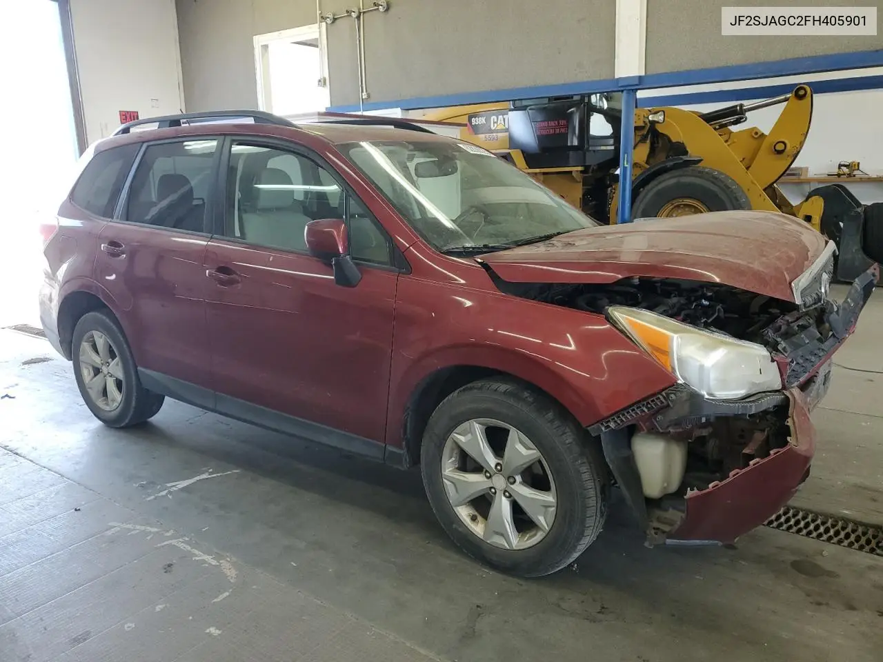2015 Subaru Forester 2.5I Premium VIN: JF2SJAGC2FH405901 Lot: 62836025