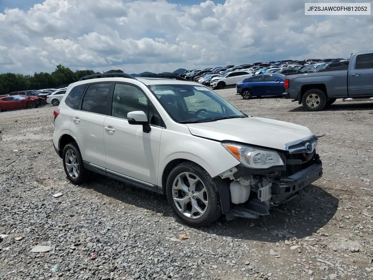 2015 Subaru Forester 2.5I Touring VIN: JF2SJAWC0FH812052 Lot: 62877025