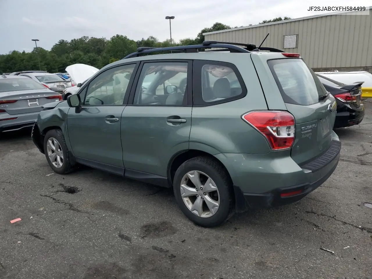 2015 Subaru Forester 2.5I VIN: JF2SJABCXFH584499 Lot: 63015745
