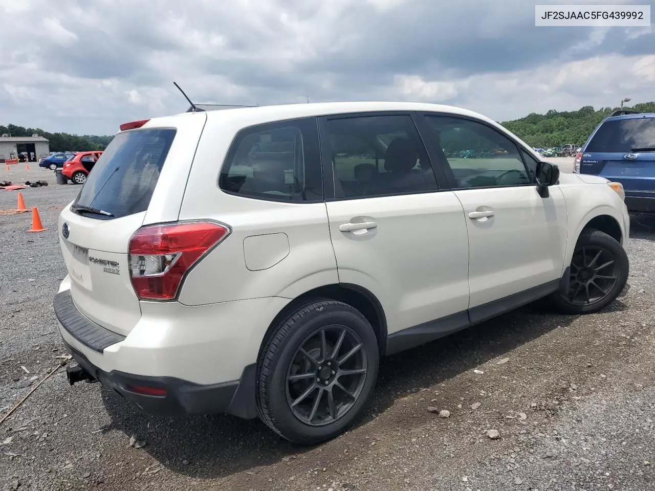 2015 Subaru Forester 2.5I VIN: JF2SJAAC5FG439992 Lot: 63118165