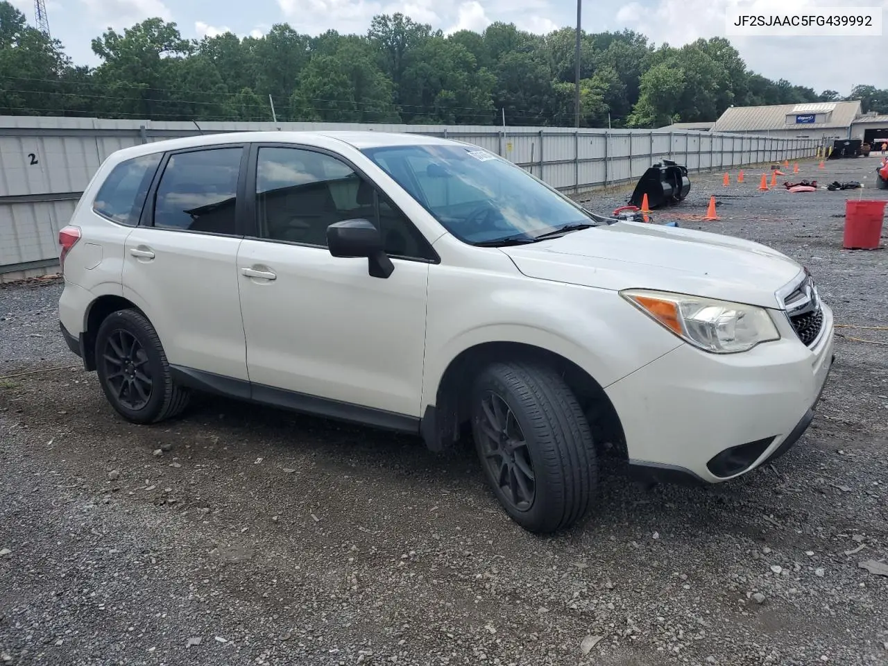2015 Subaru Forester 2.5I VIN: JF2SJAAC5FG439992 Lot: 63118165
