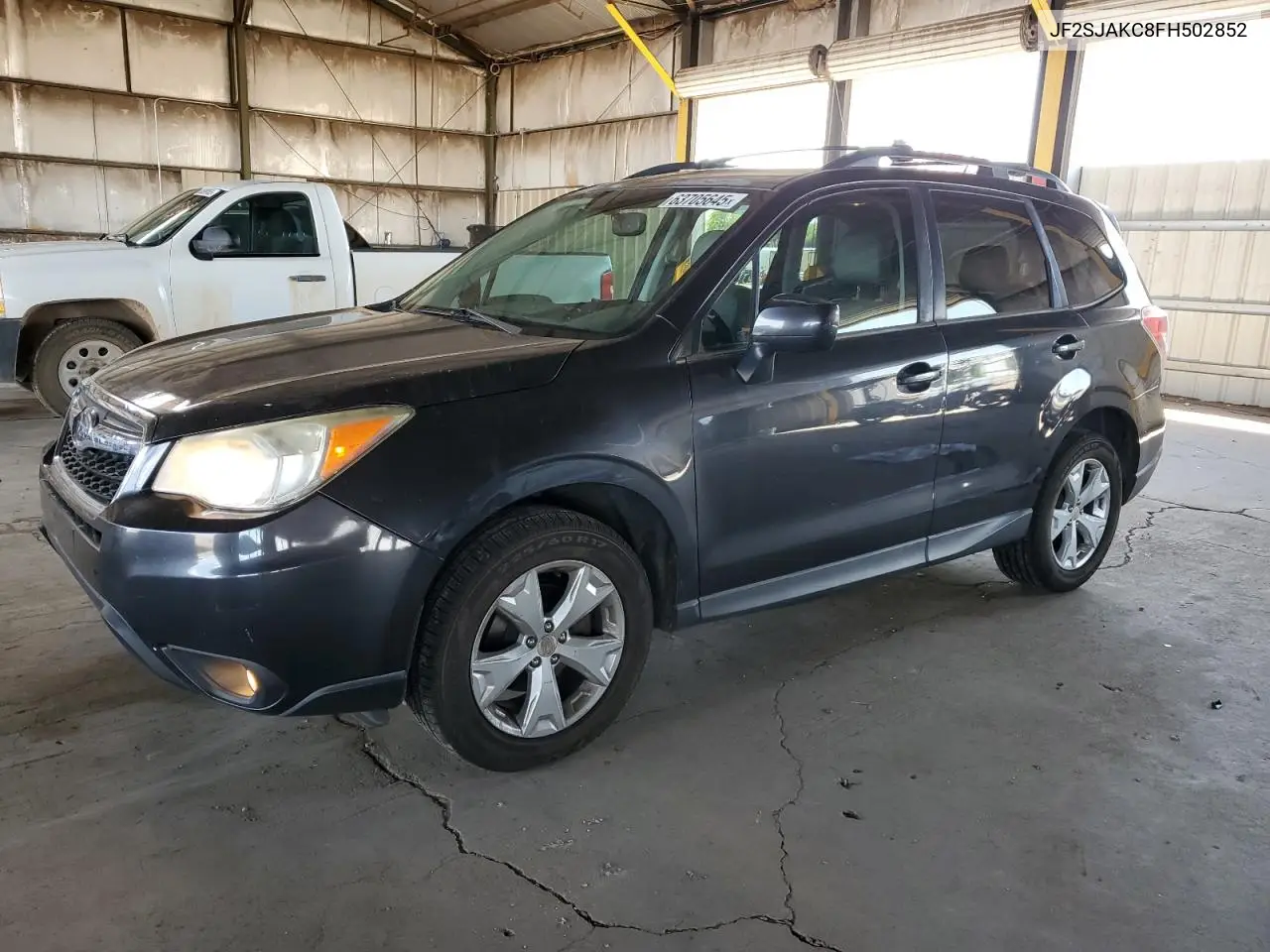 2015 Subaru Forester 2.5I Limited VIN: JF2SJAKC8FH502852 Lot: 63705645