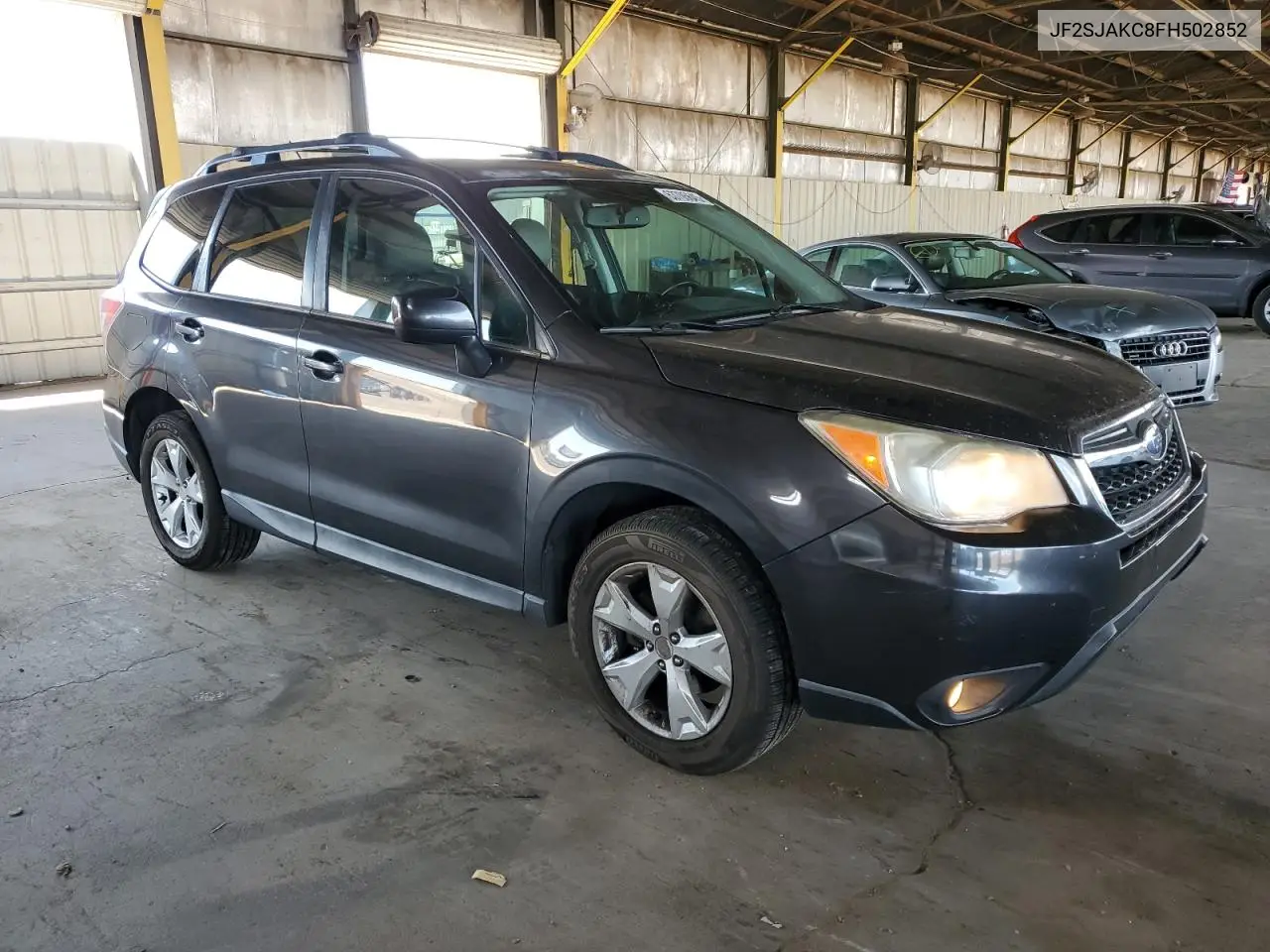 2015 Subaru Forester 2.5I Limited VIN: JF2SJAKC8FH502852 Lot: 63705645