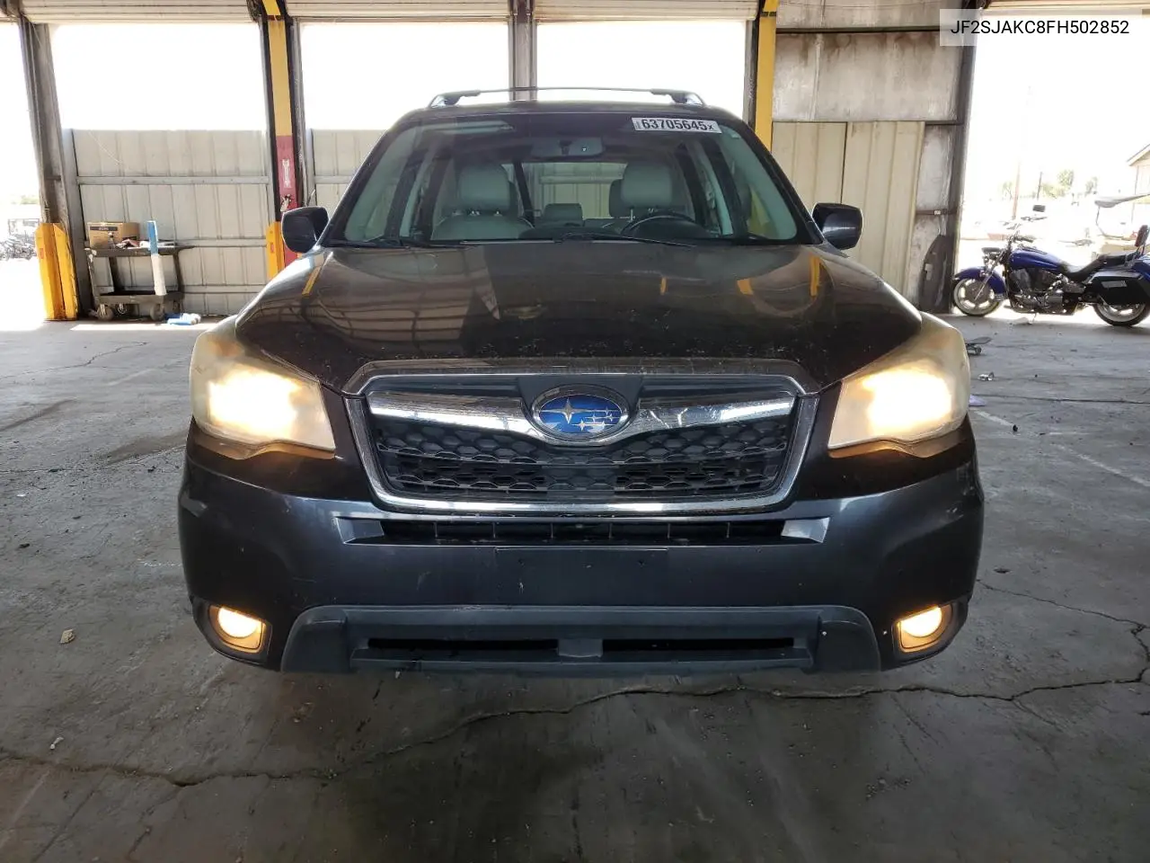 2015 Subaru Forester 2.5I Limited VIN: JF2SJAKC8FH502852 Lot: 63705645