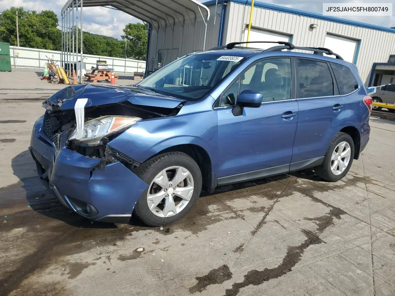 2015 Subaru Forester 2.5I Limited VIN: JF2SJAHC5FH800749 Lot: 64403825