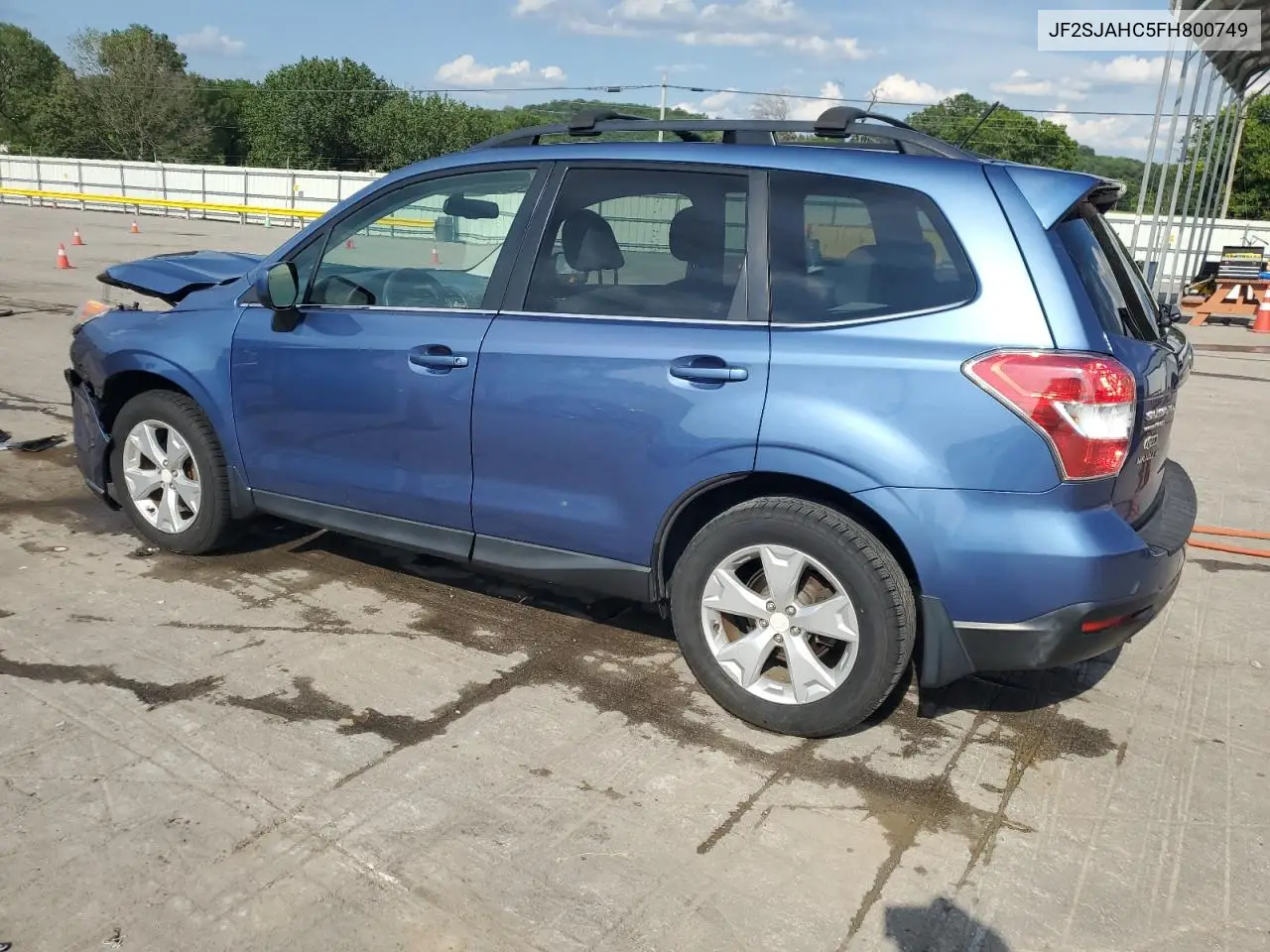2015 Subaru Forester 2.5I Limited VIN: JF2SJAHC5FH800749 Lot: 64403825