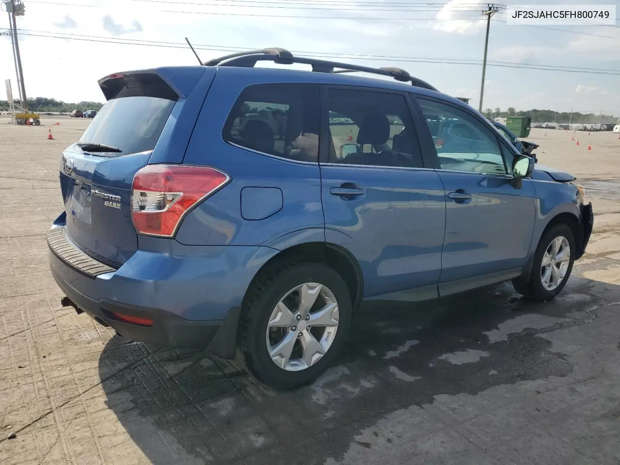 2015 Subaru Forester 2.5I Limited VIN: JF2SJAHC5FH800749 Lot: 64403825