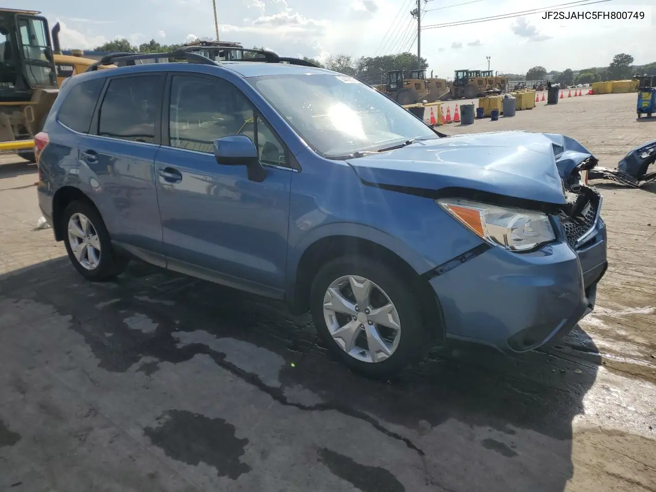 2015 Subaru Forester 2.5I Limited VIN: JF2SJAHC5FH800749 Lot: 64403825
