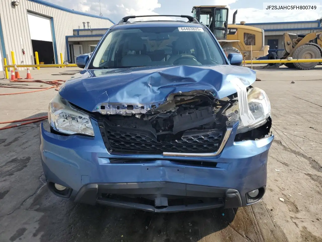 2015 Subaru Forester 2.5I Limited VIN: JF2SJAHC5FH800749 Lot: 64403825