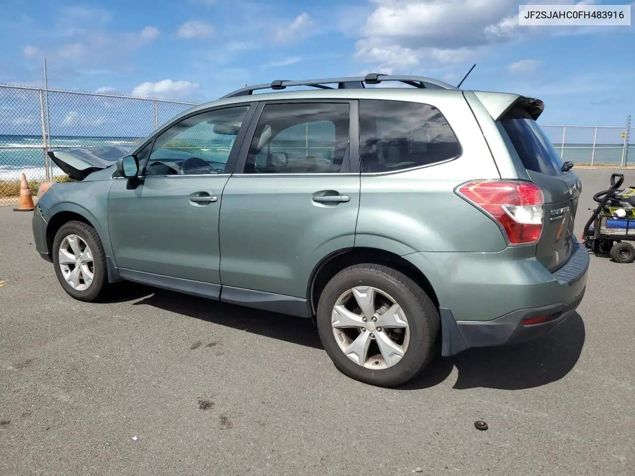 2015 Subaru Forester 2.5I Limited VIN: JF2SJAHC0FH483916 Lot: 64867735