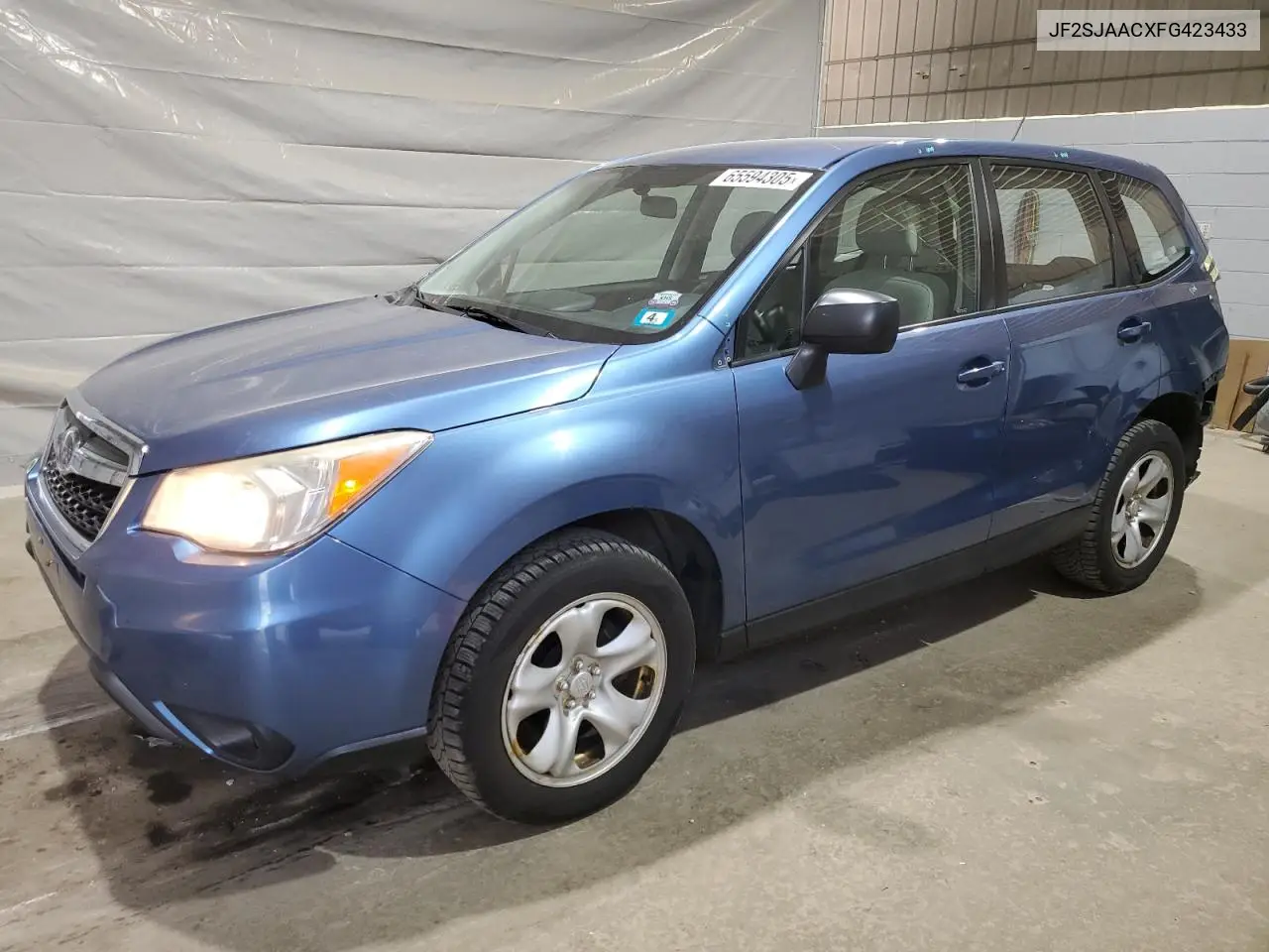 2015 Subaru Forester 2.5I VIN: JF2SJAACXFG423433 Lot: 65594305