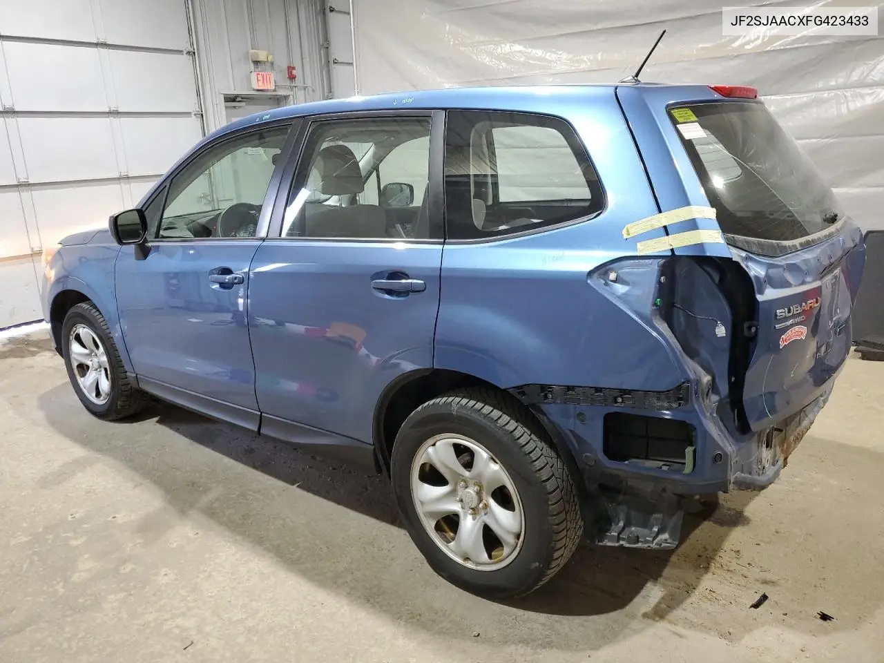 2015 Subaru Forester 2.5I VIN: JF2SJAACXFG423433 Lot: 65594305