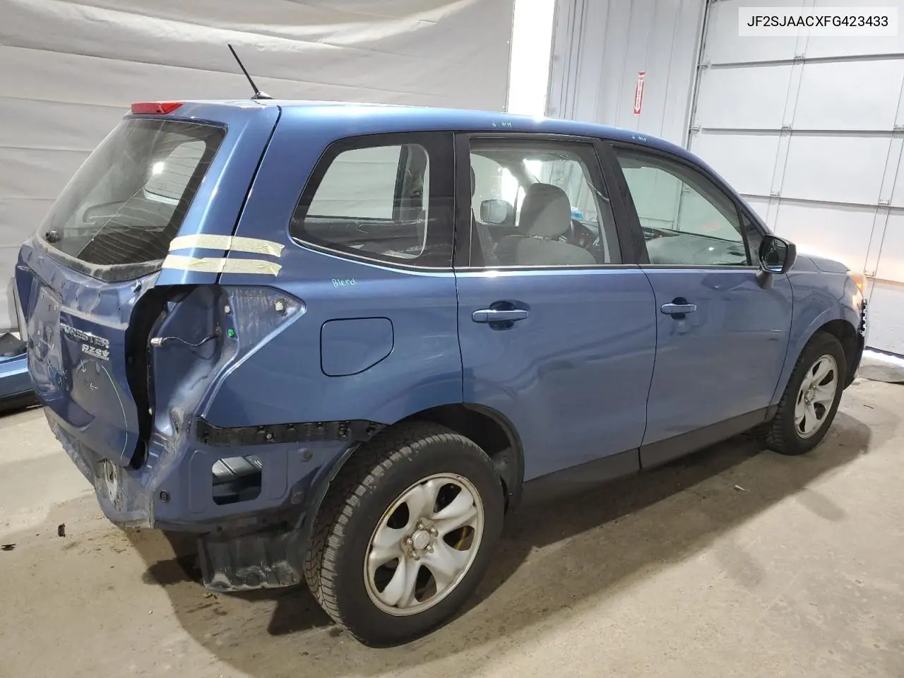 2015 Subaru Forester 2.5I VIN: JF2SJAACXFG423433 Lot: 65594305