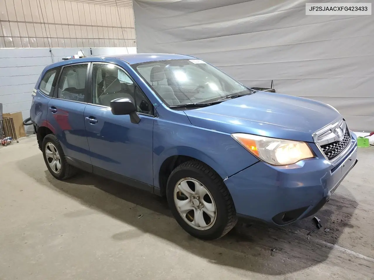 2015 Subaru Forester 2.5I VIN: JF2SJAACXFG423433 Lot: 65594305
