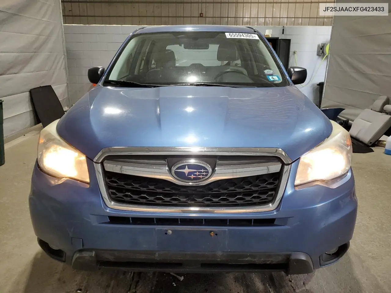 2015 Subaru Forester 2.5I VIN: JF2SJAACXFG423433 Lot: 65594305