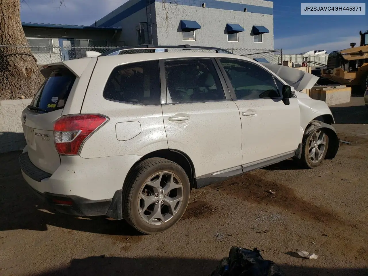 2016 Subaru Forester 2.5I Touring VIN: JF2SJAVC4GH445871 Lot: 47674905