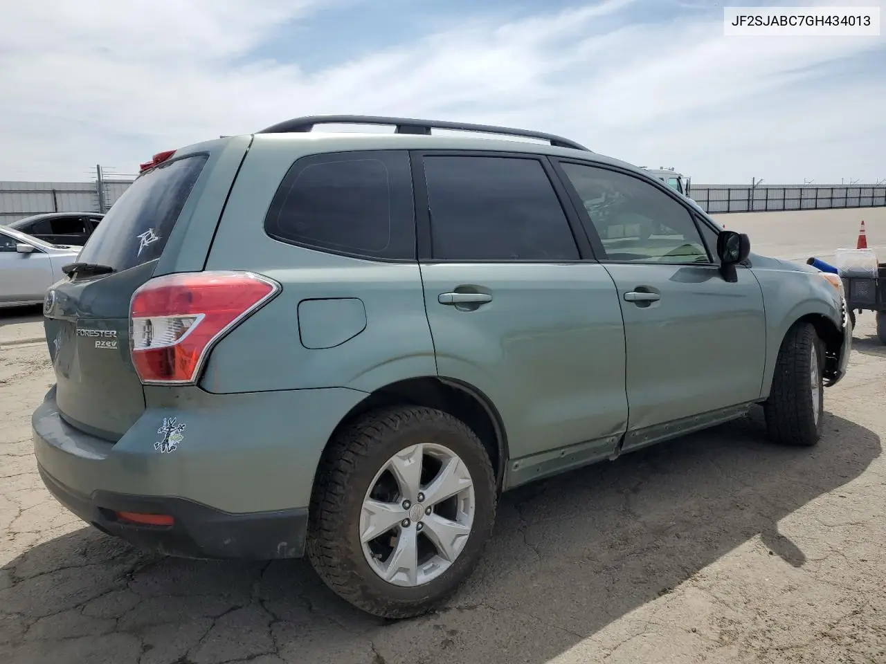 2016 Subaru Forester 2.5I VIN: JF2SJABC7GH434013 Lot: 53001215