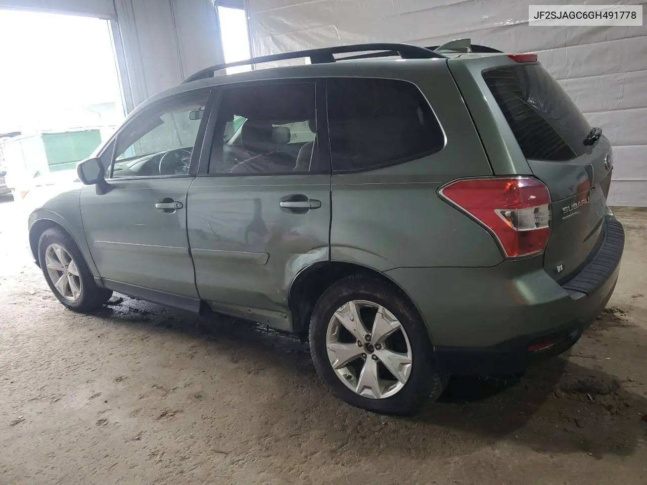 2016 Subaru Forester 2.5I Premium VIN: JF2SJAGC6GH491778 Lot: 56023725