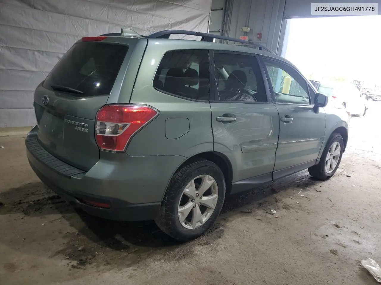 2016 Subaru Forester 2.5I Premium VIN: JF2SJAGC6GH491778 Lot: 56023725