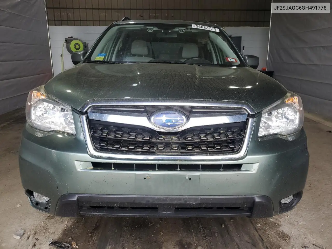 2016 Subaru Forester 2.5I Premium VIN: JF2SJAGC6GH491778 Lot: 56023725