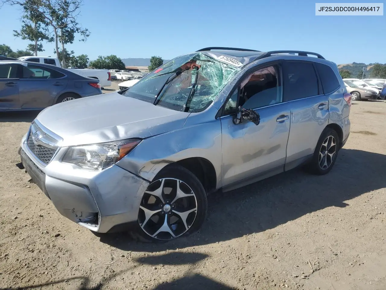 2016 Subaru Forester 2.0Xt Premium VIN: JF2SJGDC0GH496417 Lot: 57509405