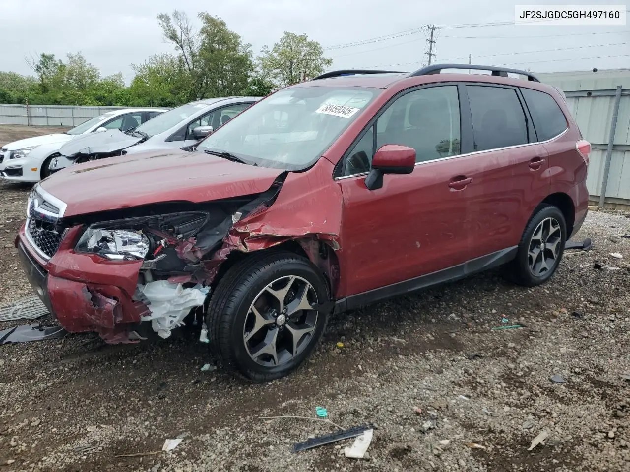 2016 Subaru Forester 2.0Xt Premium VIN: JF2SJGDC5GH497160 Lot: 58459345