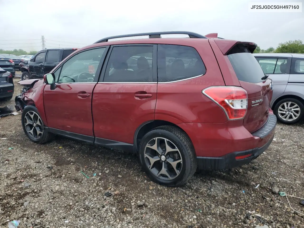2016 Subaru Forester 2.0Xt Premium VIN: JF2SJGDC5GH497160 Lot: 58459345