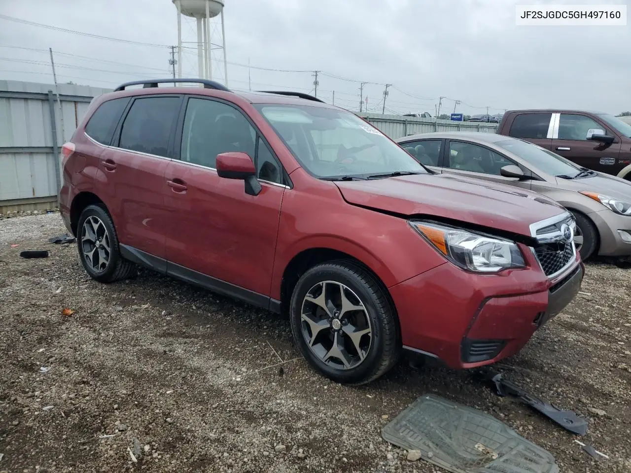 2016 Subaru Forester 2.0Xt Premium VIN: JF2SJGDC5GH497160 Lot: 58459345