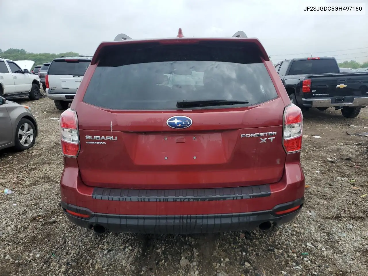 2016 Subaru Forester 2.0Xt Premium VIN: JF2SJGDC5GH497160 Lot: 58459345