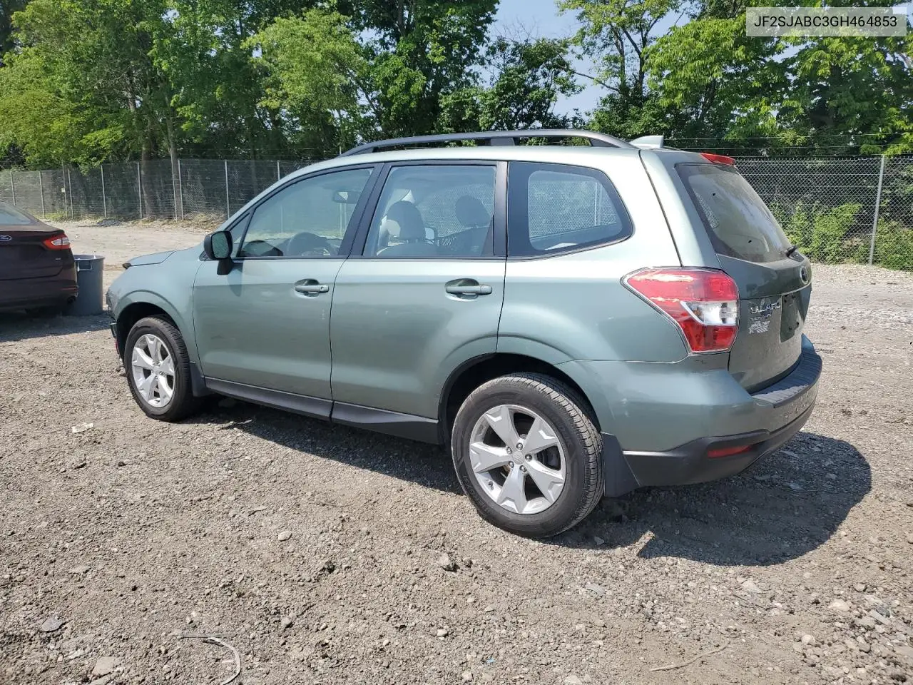 2016 Subaru Forester 2.5I VIN: JF2SJABC3GH464853 Lot: 58484955