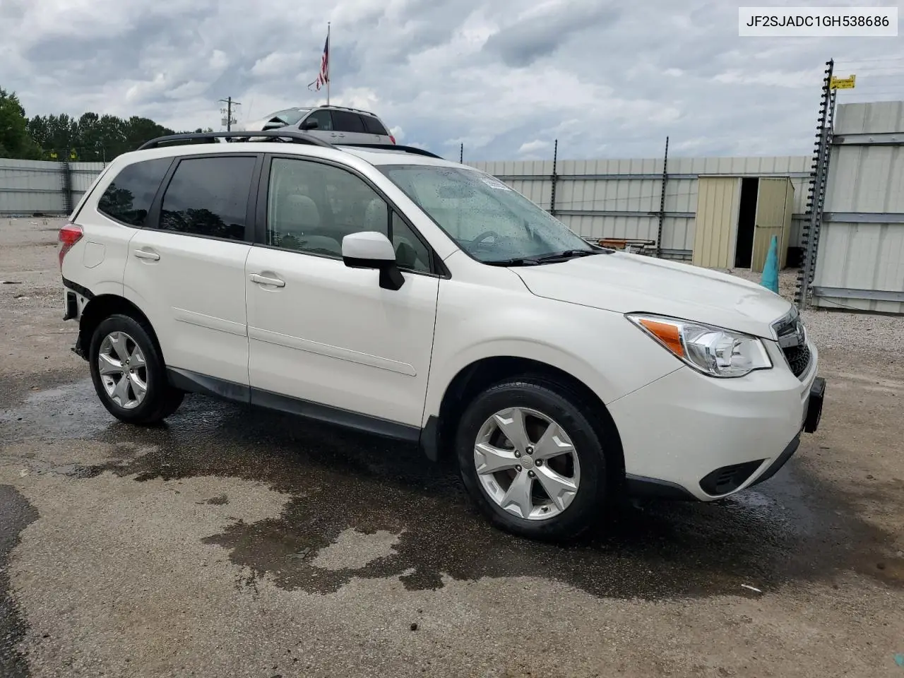 2016 Subaru Forester 2.5I Premium VIN: JF2SJADC1GH538686 Lot: 58996655