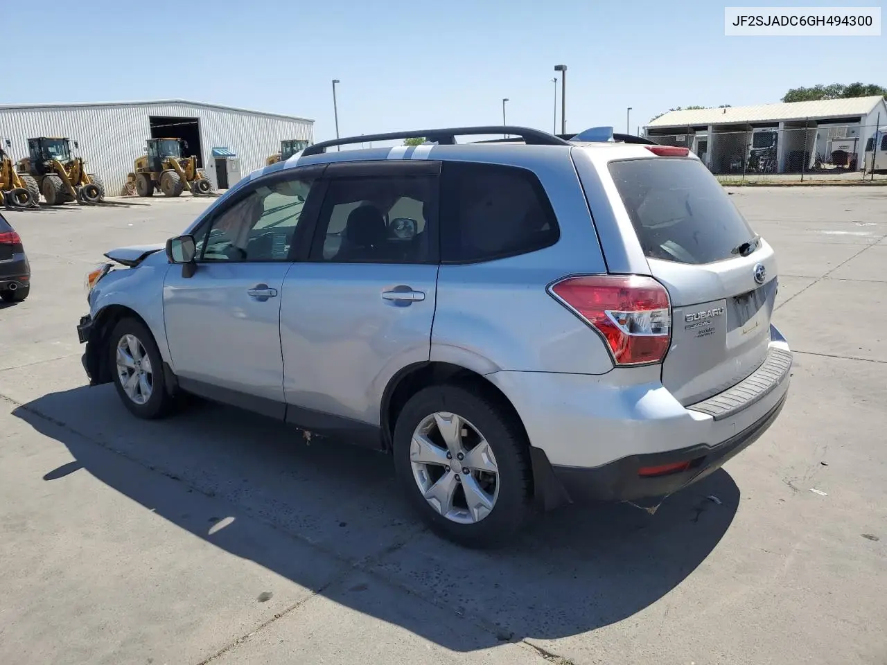 2016 Subaru Forester 2.5I Premium VIN: JF2SJADC6GH494300 Lot: 59533215