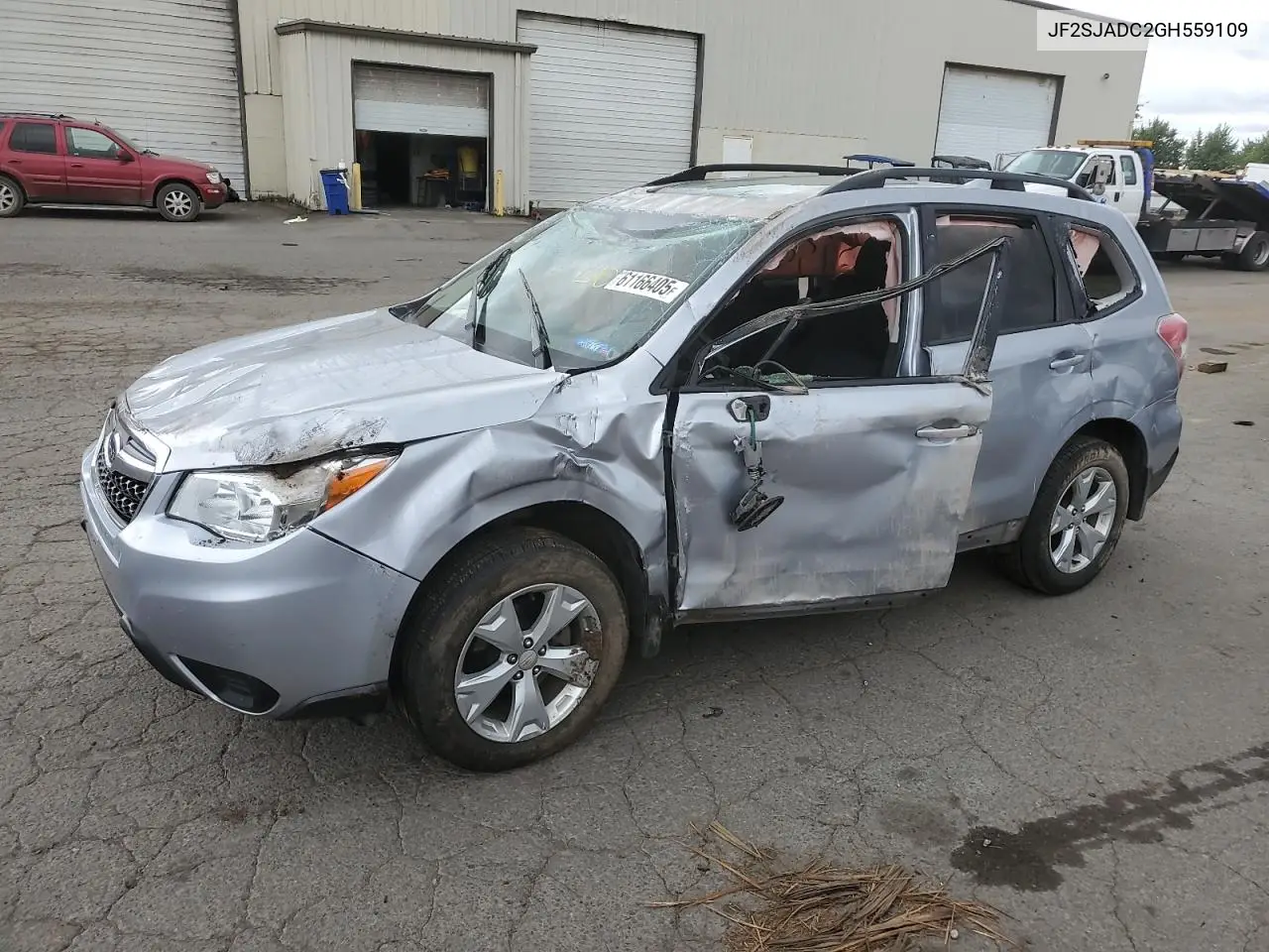 2016 Subaru Forester 2.5I Premium VIN: JF2SJADC2GH559109 Lot: 61166405