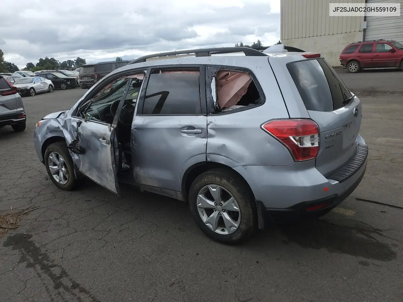 2016 Subaru Forester 2.5I Premium VIN: JF2SJADC2GH559109 Lot: 61166405