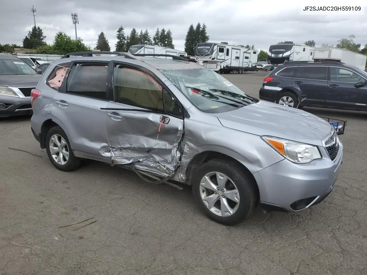 2016 Subaru Forester 2.5I Premium VIN: JF2SJADC2GH559109 Lot: 61166405