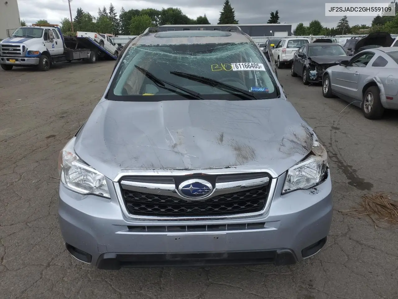 2016 Subaru Forester 2.5I Premium VIN: JF2SJADC2GH559109 Lot: 61166405