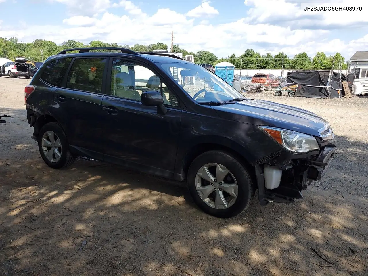 2016 Subaru Forester 2.5I Premium VIN: JF2SJADC6GH408970 Lot: 61392655