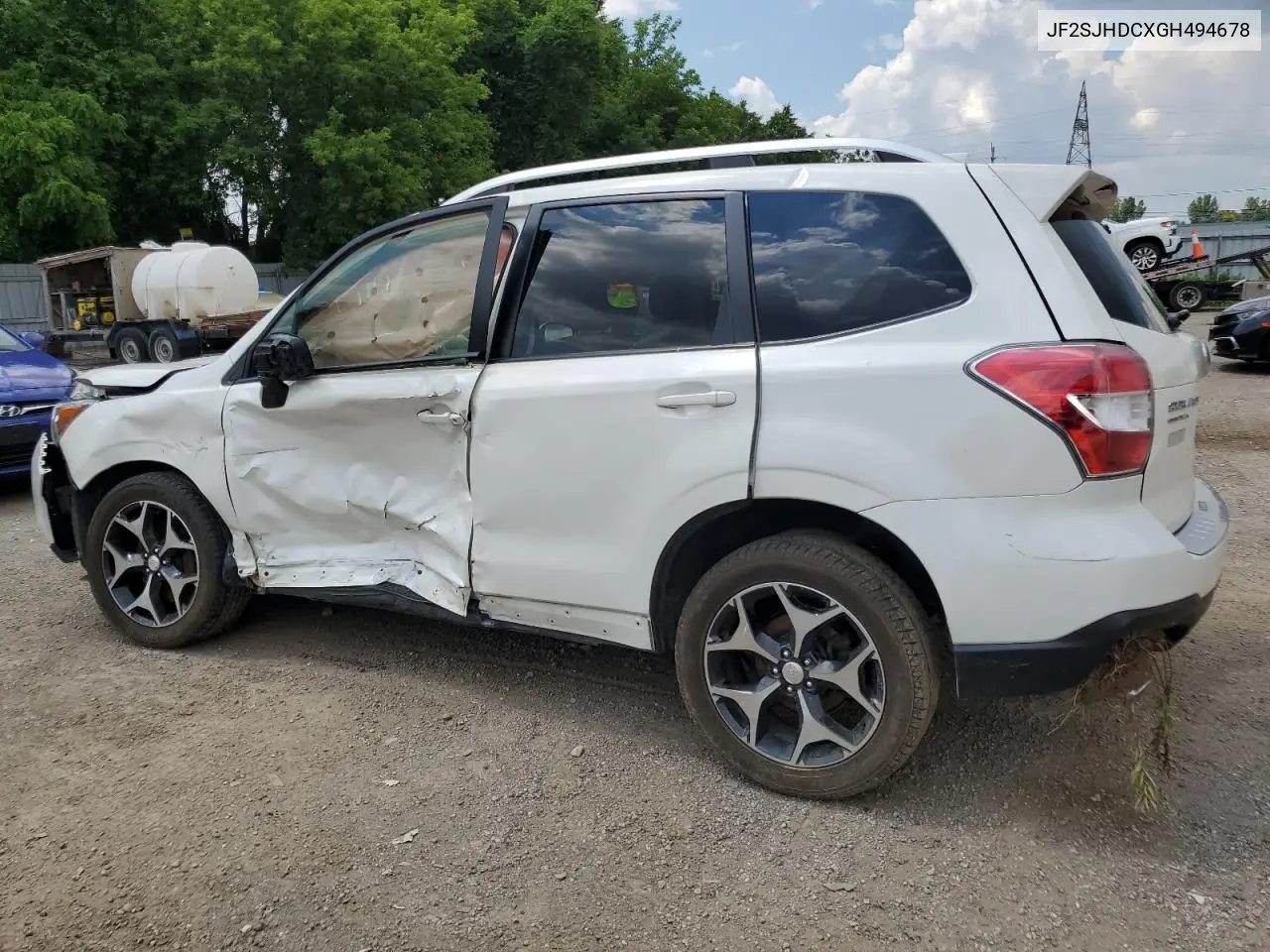 2016 Subaru Forester 2.0Xt Premium VIN: JF2SJHDCXGH494678 Lot: 62417825