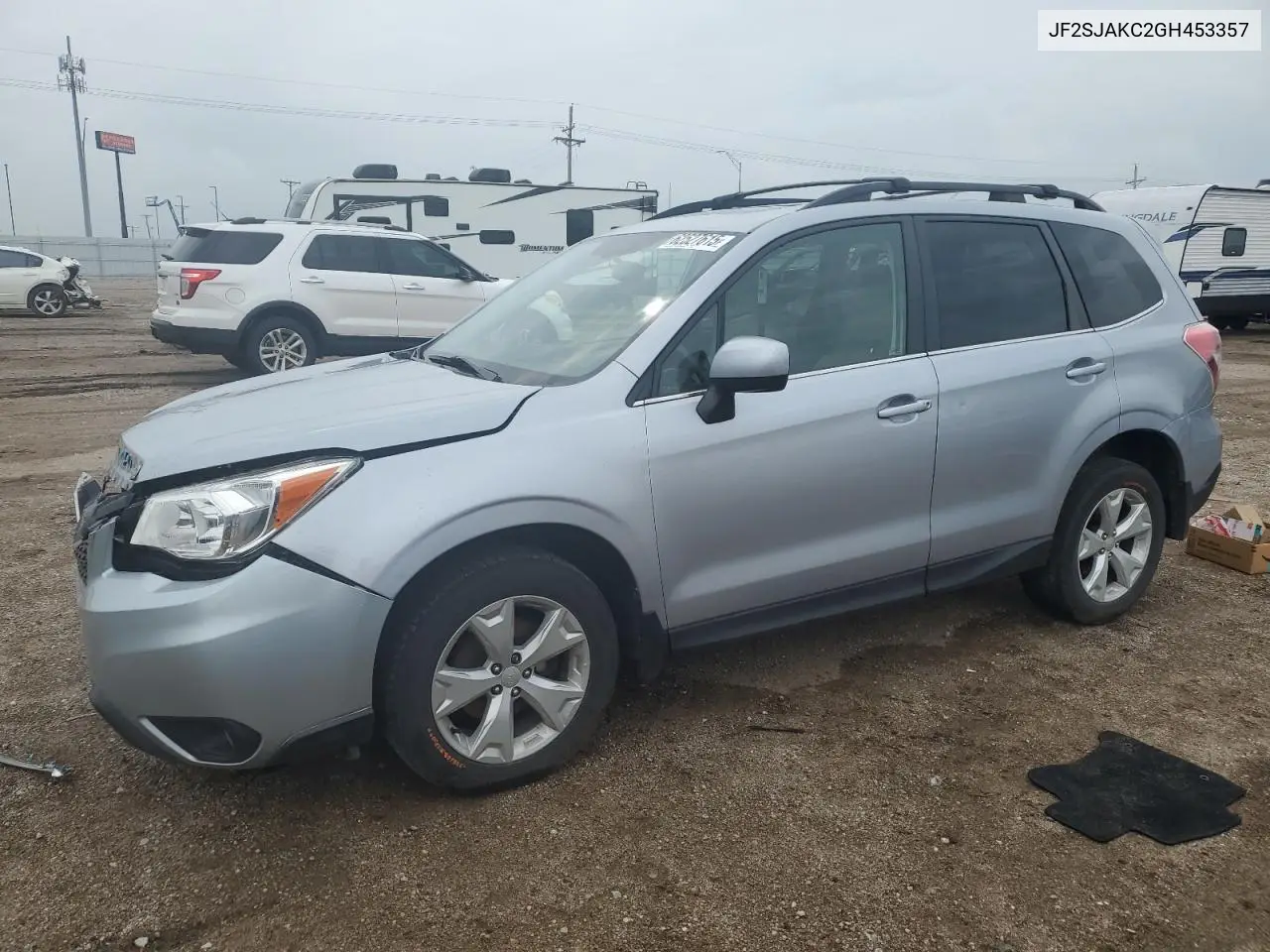 2016 Subaru Forester 2.5I Limited VIN: JF2SJAKC2GH453357 Lot: 62527615