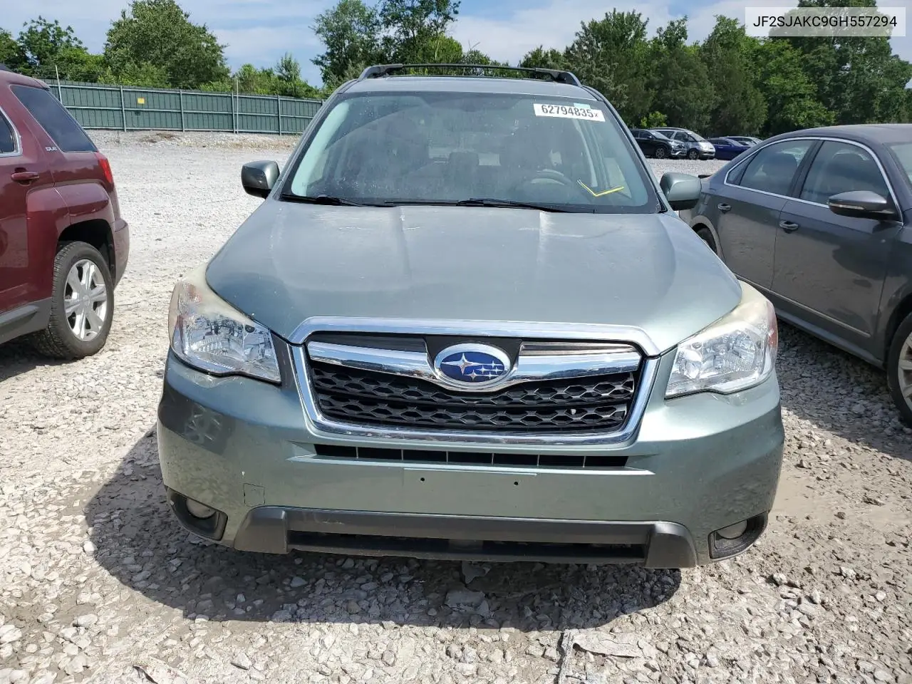 2016 Subaru Forester 2.5I Limited VIN: JF2SJAKC9GH557294 Lot: 62794835