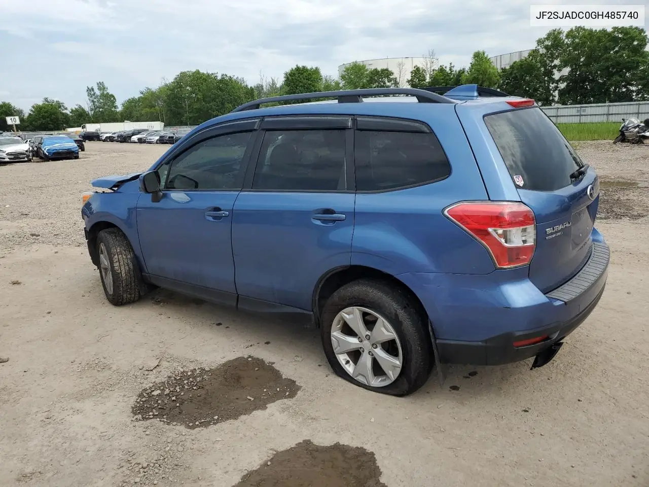 2016 Subaru Forester 2.5I Premium VIN: JF2SJADC0GH485740 Lot: 62853705