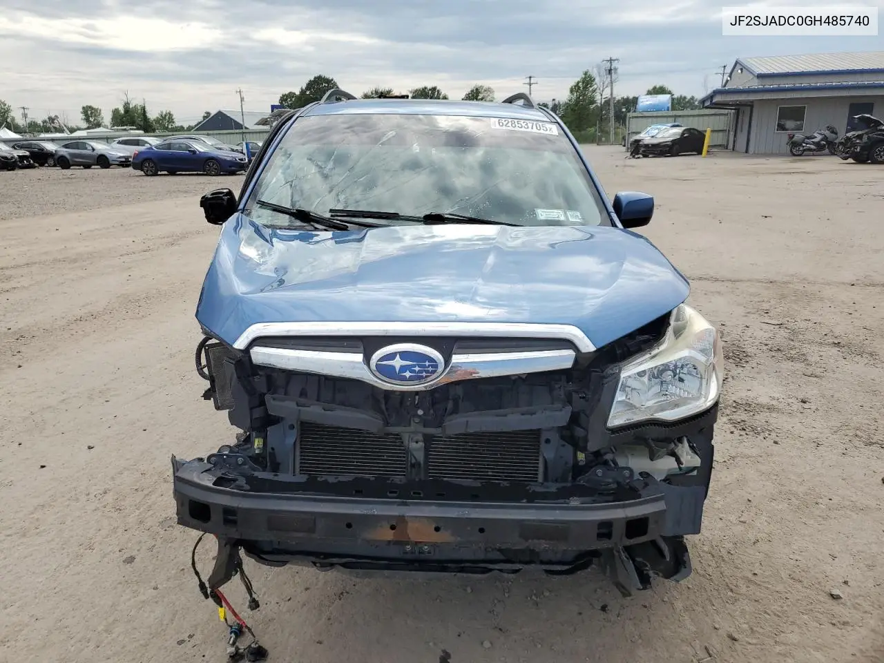 2016 Subaru Forester 2.5I Premium VIN: JF2SJADC0GH485740 Lot: 62853705