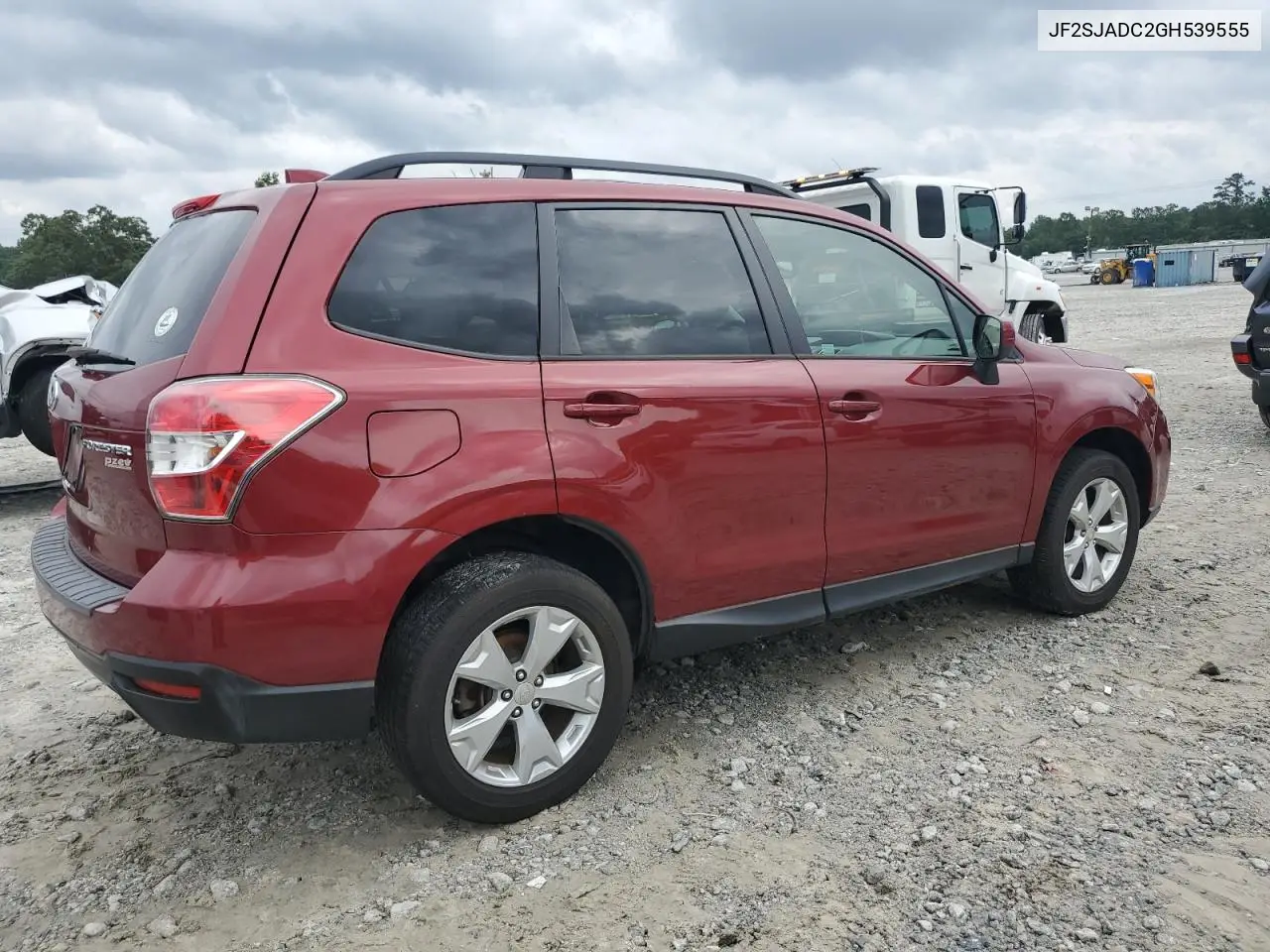 2016 Subaru Forester 2.5I Premium VIN: JF2SJADC2GH539555 Lot: 65765605