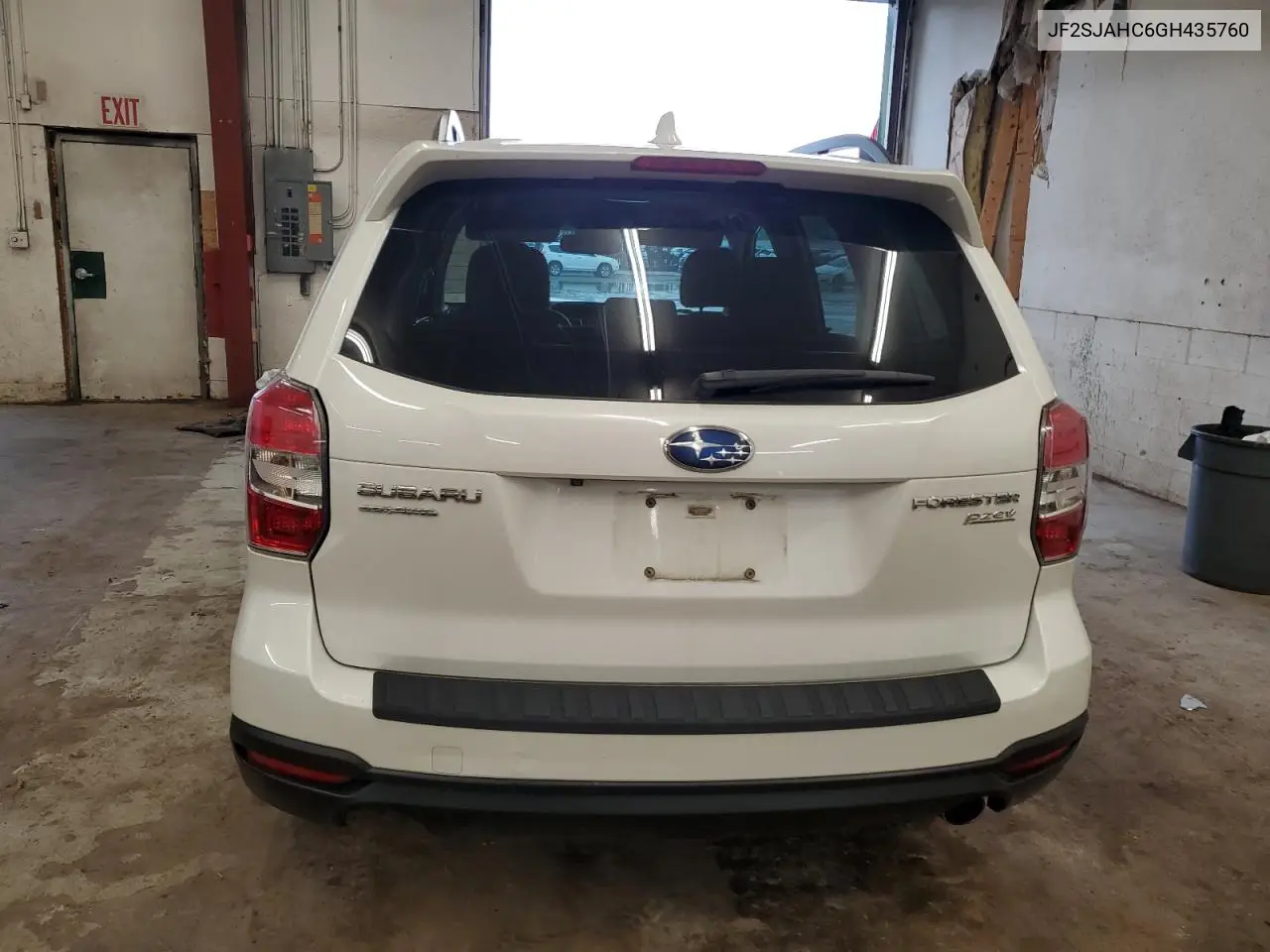 2016 Subaru Forester 2.5I Limited VIN: JF2SJAHC6GH435760 Lot: 66052265