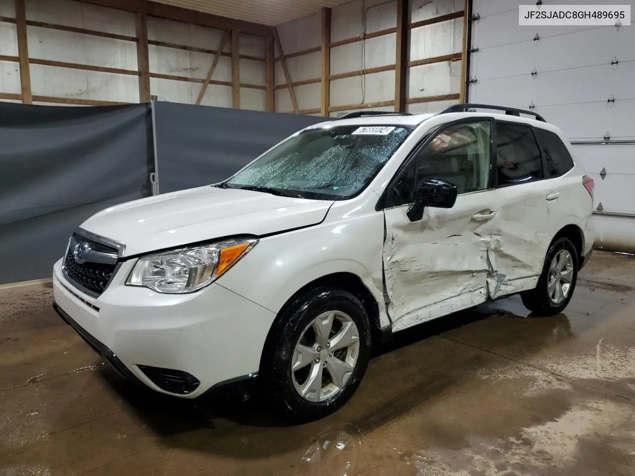 2016 Subaru Forester 2.5I Premium VIN: JF2SJADC8GH489695 Lot: 67665974