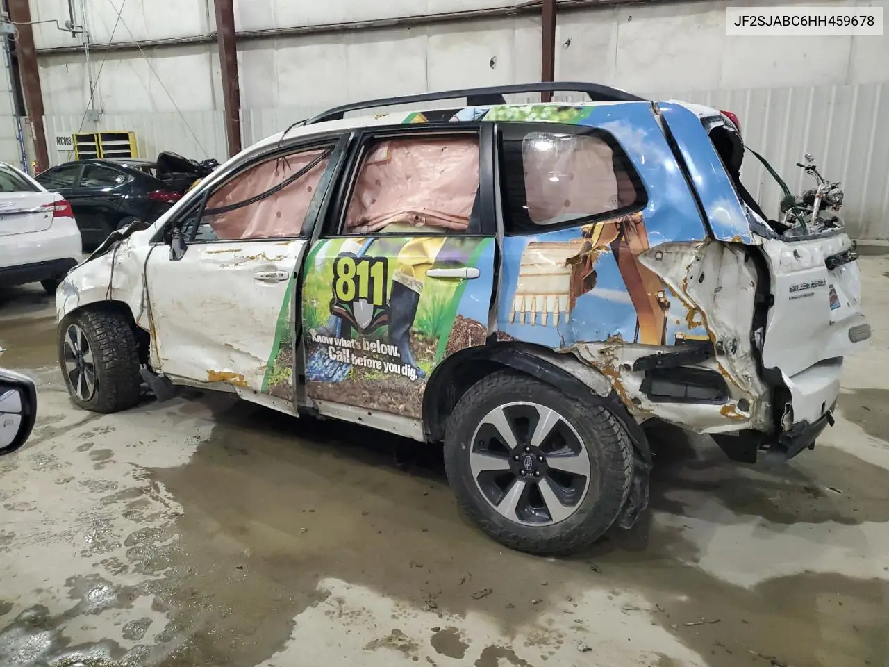 2017 Subaru Forester 2.5I VIN: JF2SJABC6HH459678 Lot: 45702385