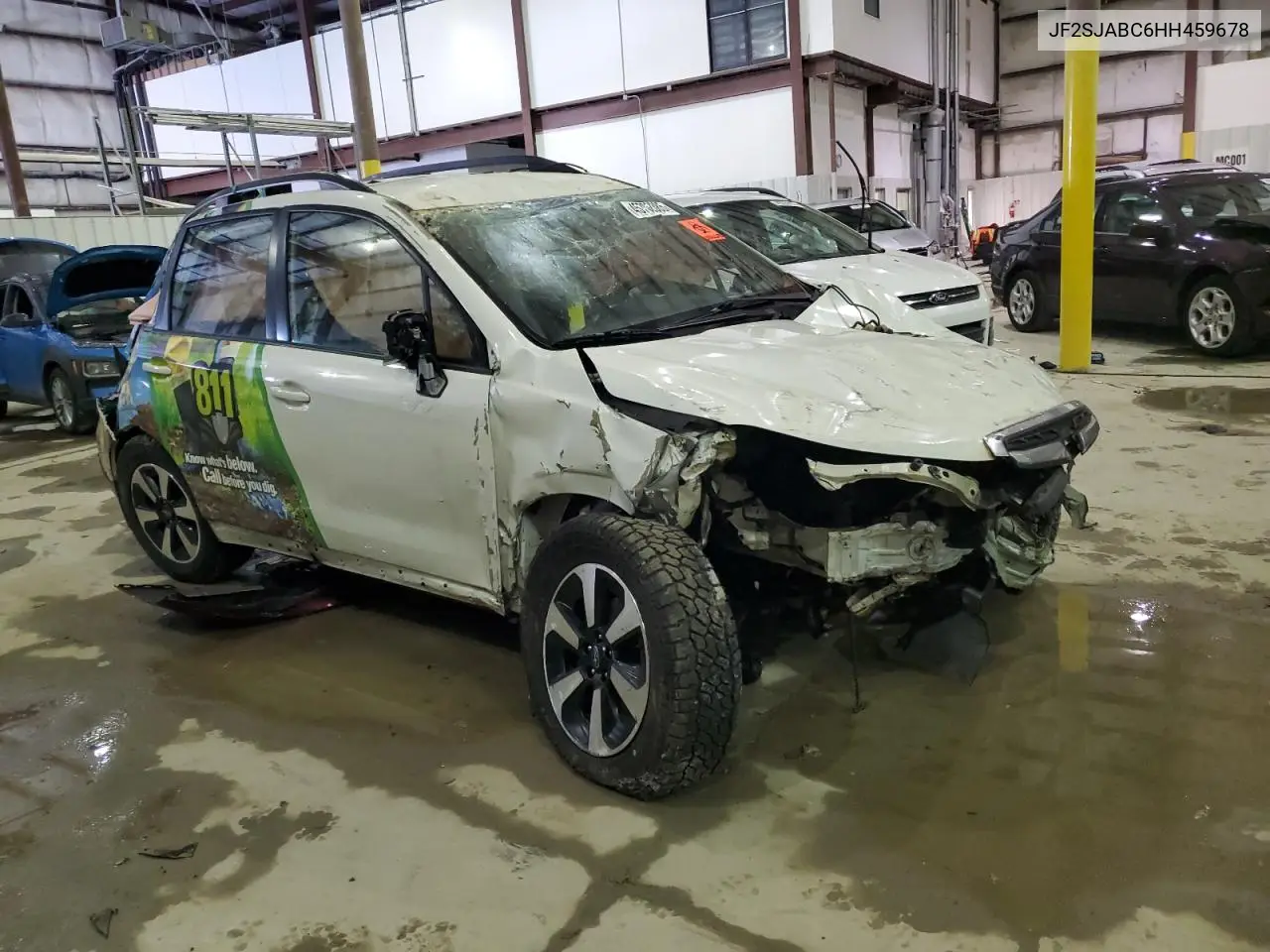 2017 Subaru Forester 2.5I VIN: JF2SJABC6HH459678 Lot: 45702385